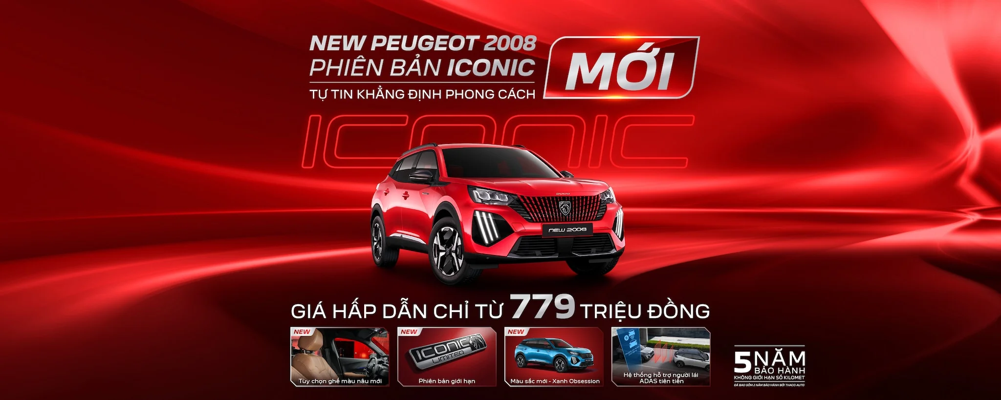New Peugeot 2008 iconic