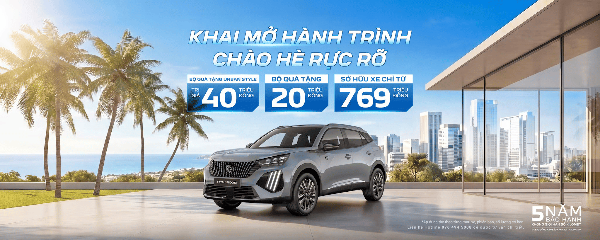 Peugeot 9 Peugeot Chương trình ưu đãi tháng 5 Peugeot 2008