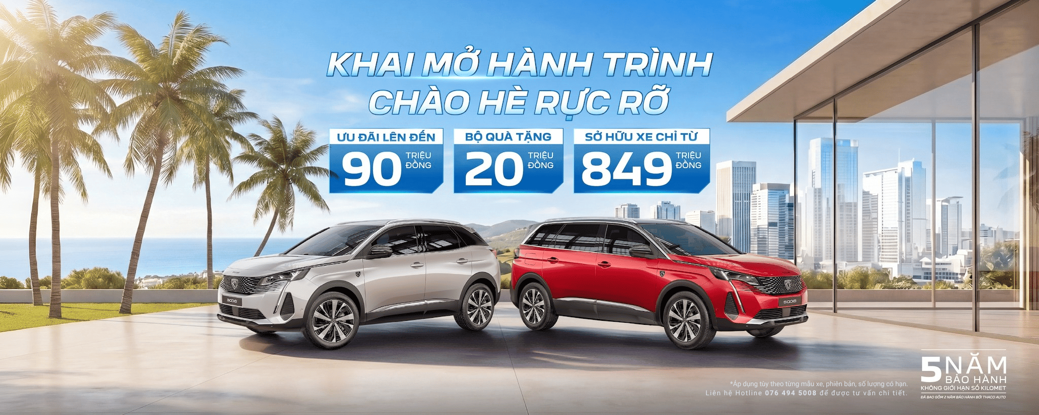 Peugeot 10 Peugeot Chương trình ưu đãi tháng 5 Peugeot 3008 5008