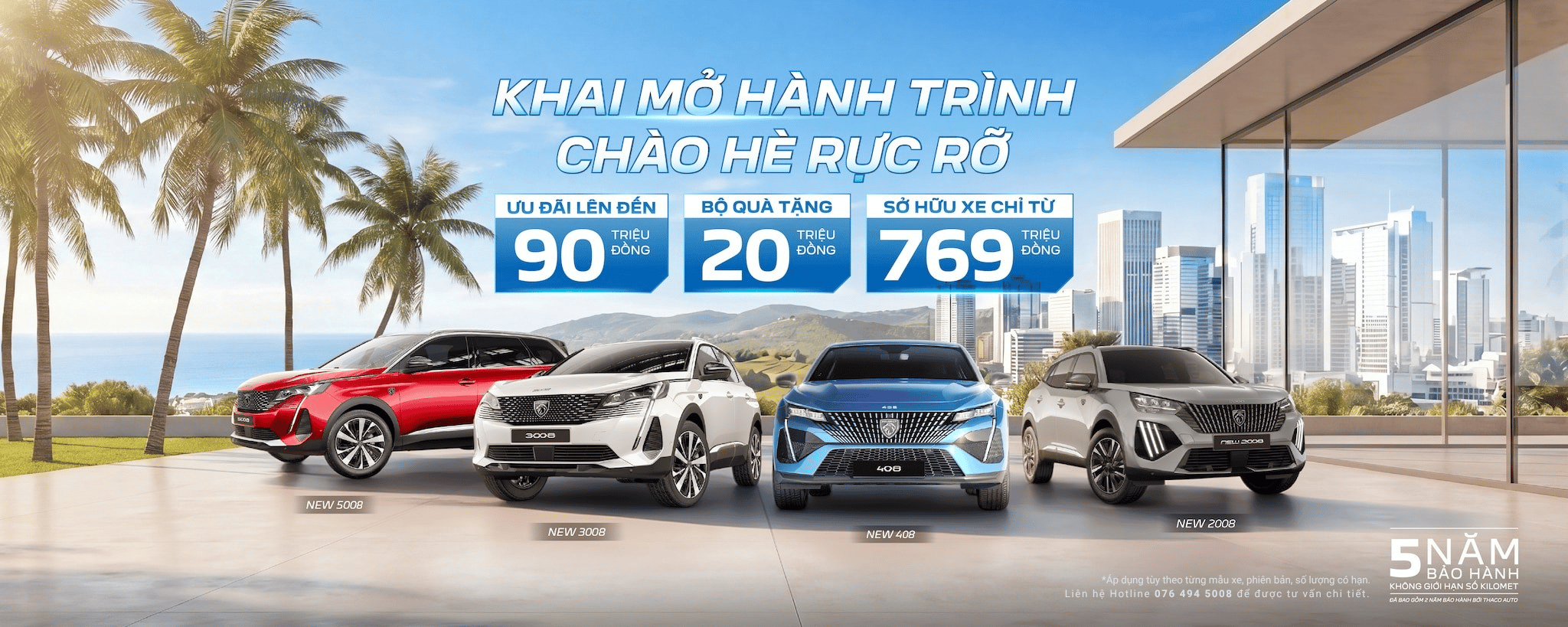 Peugeot 7 Peugeot Chương trình ưu đãi tháng 5 Peugeot Hồ Chí Minh