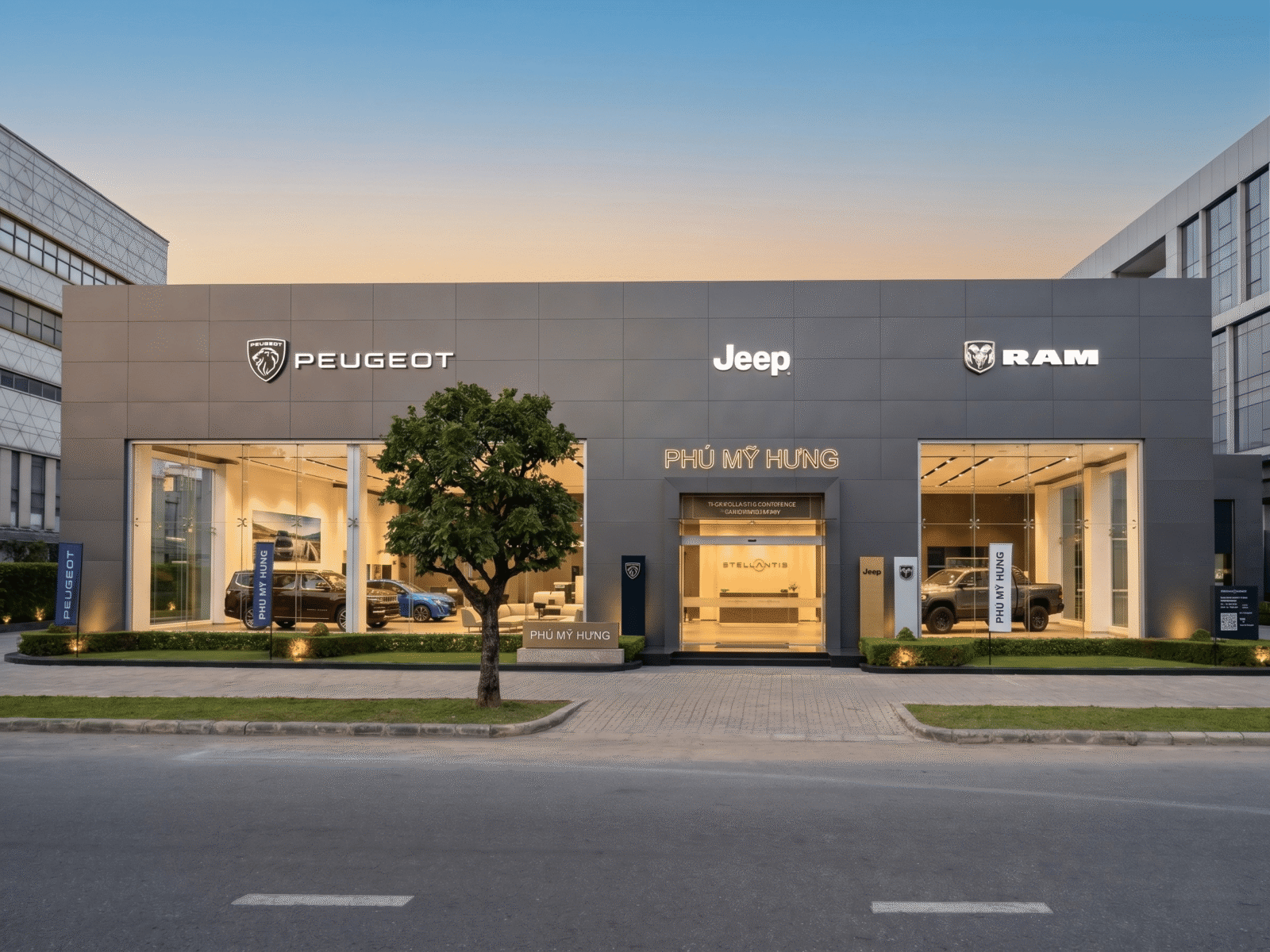 Showroom Peugeot Phú Mỹ Hưng