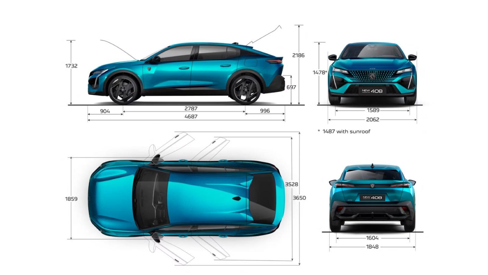 Nội thất Peugeot 408